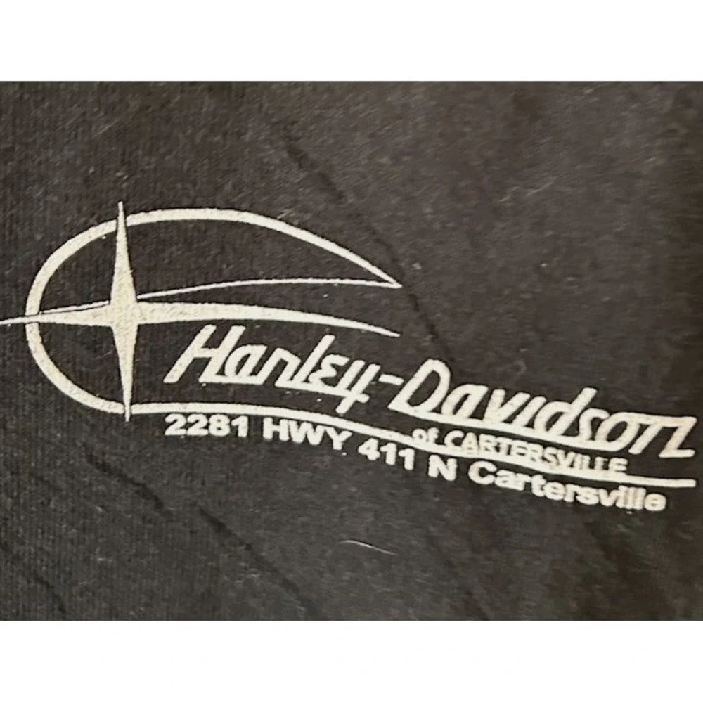 Harley Davidson Motorcycles American History Southern Integrity 3X‎ T-Shirt Blk